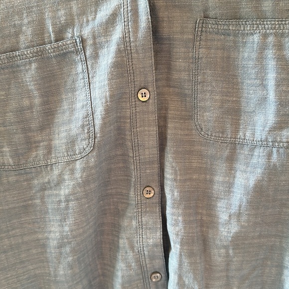 Free People button down with lacy back, women’s size small - Picture 6 of 8